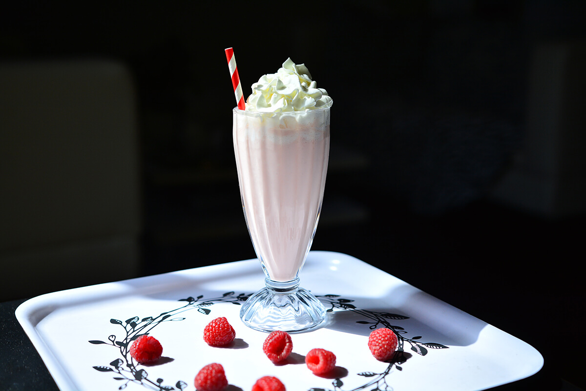 Raspberry Negroni Milkshake Cocktail Recipe