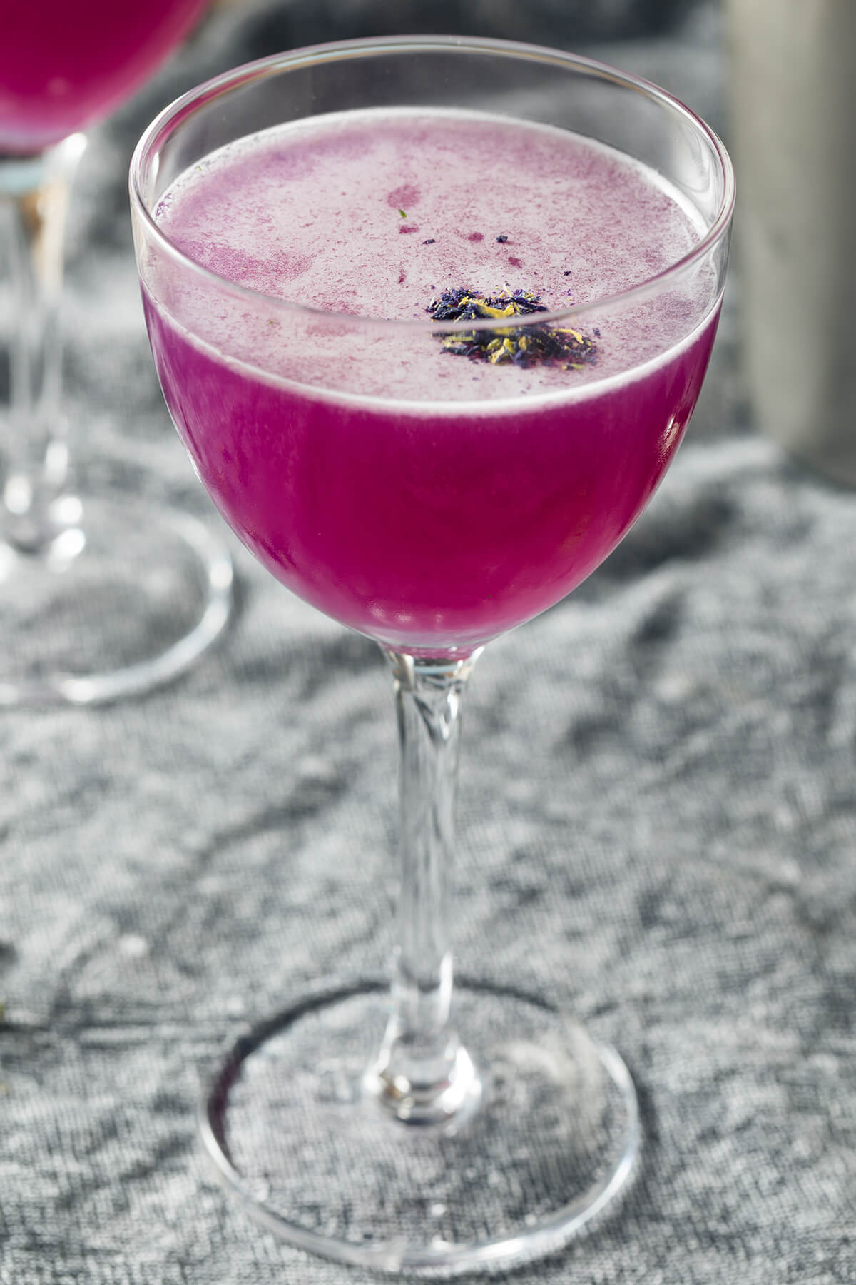 Butterfly-Pea Cocktail