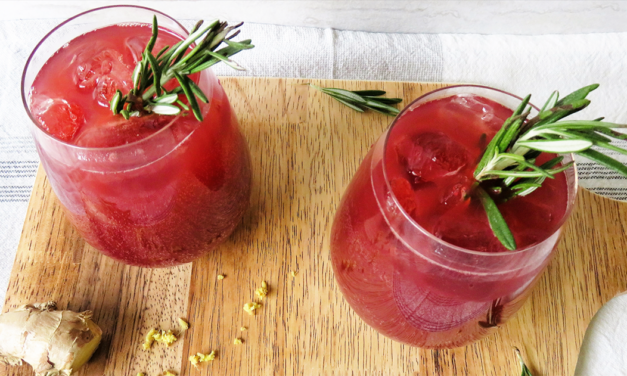 Pomegranate Mule Mocktail