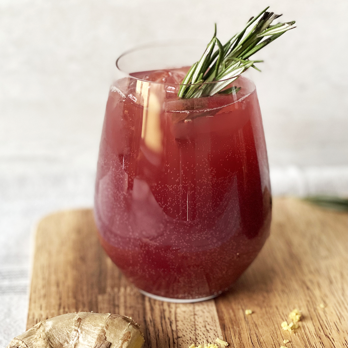 Pomegranate Mule Mocktail